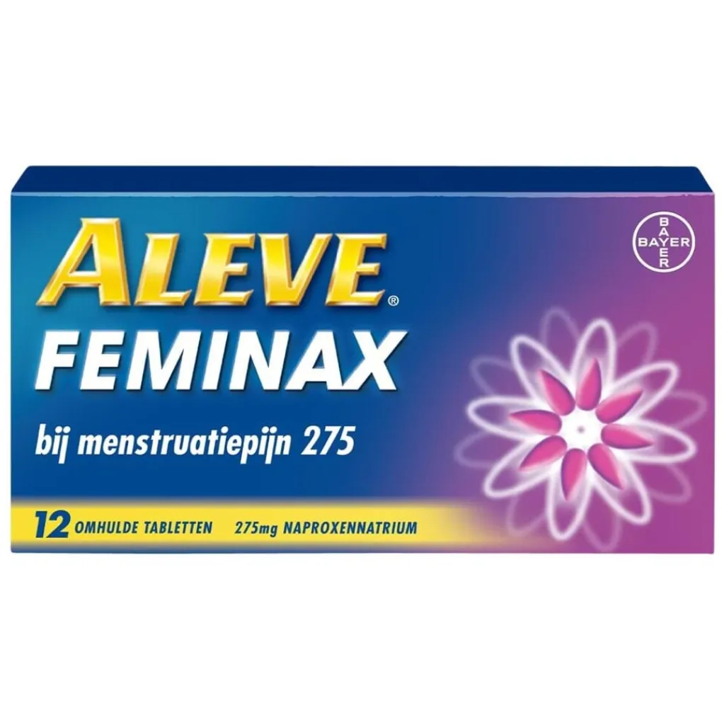 Aleve Pijn>Feminax Tabletten