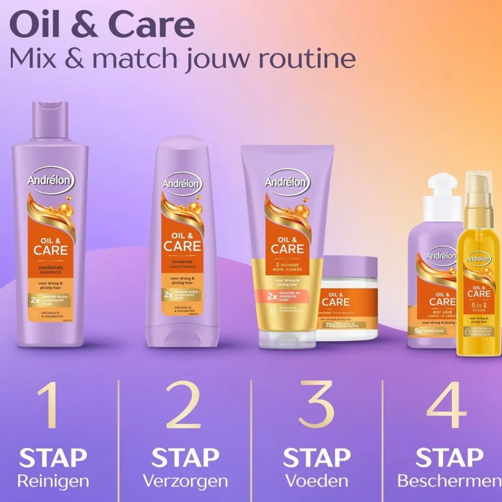 Andrelon Shampoo>Andrélon Oil & Care Voedende Shampoo