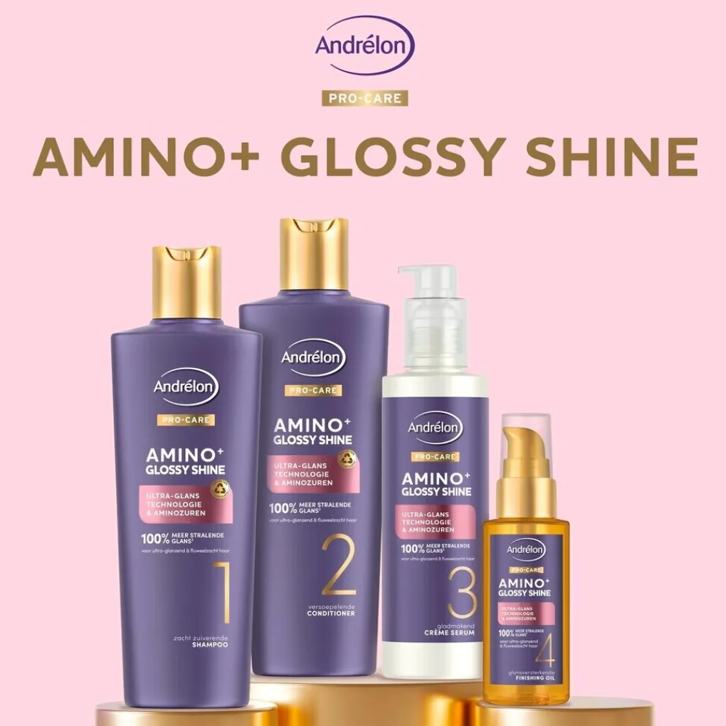 Andrelon Pro-Care Haarserum>Andrélon Pro-Care Amino+ Glossy Shine Crème Serum