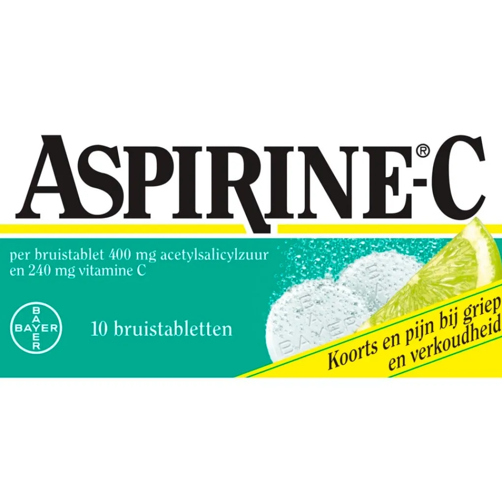 Aspirine Pijn>C 400mg Bruistabletten