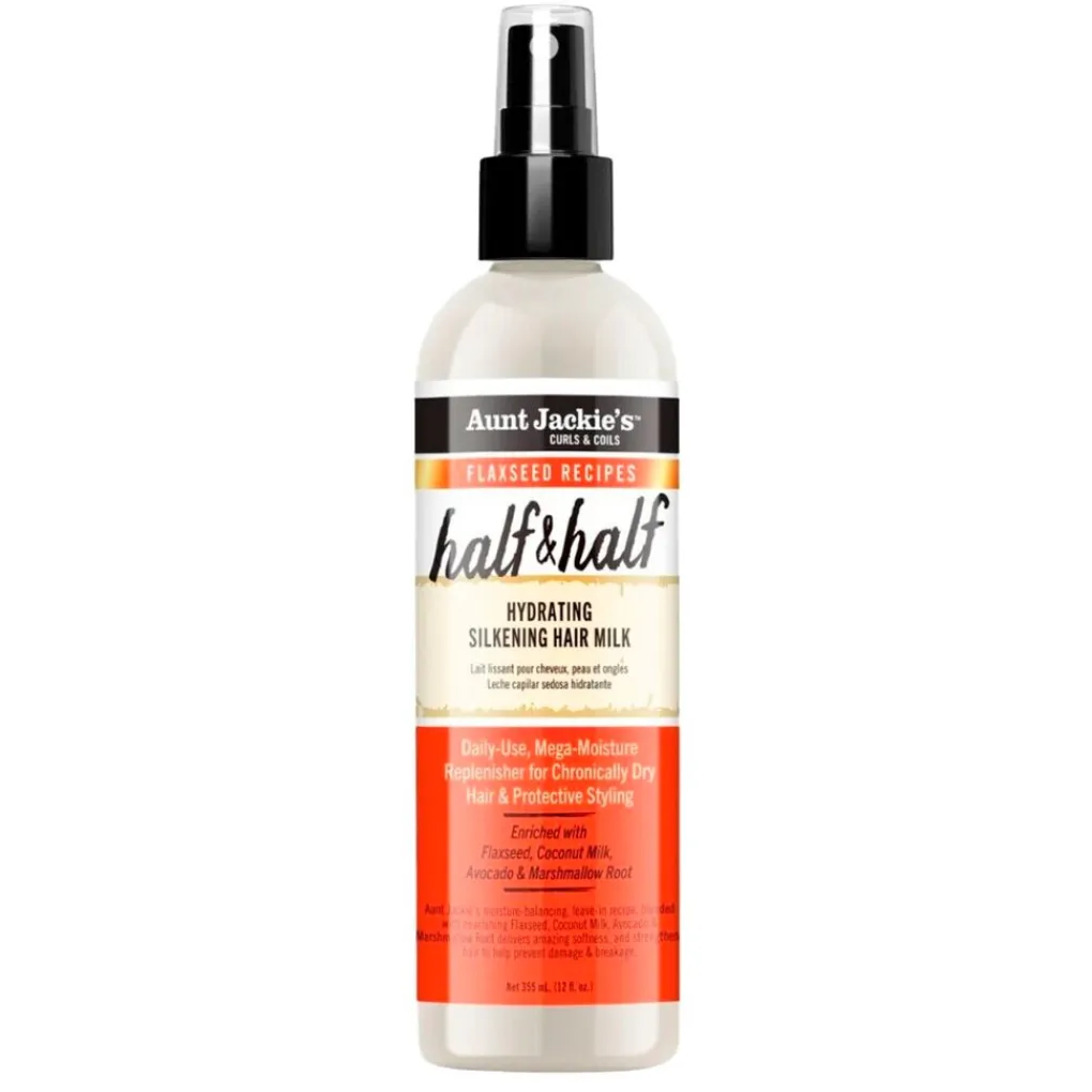 Aunt Jackie's Krullenverzorging>Curls & Coils Flaxseed Recipes Half & Half Hydrating Silkening Hair Milk