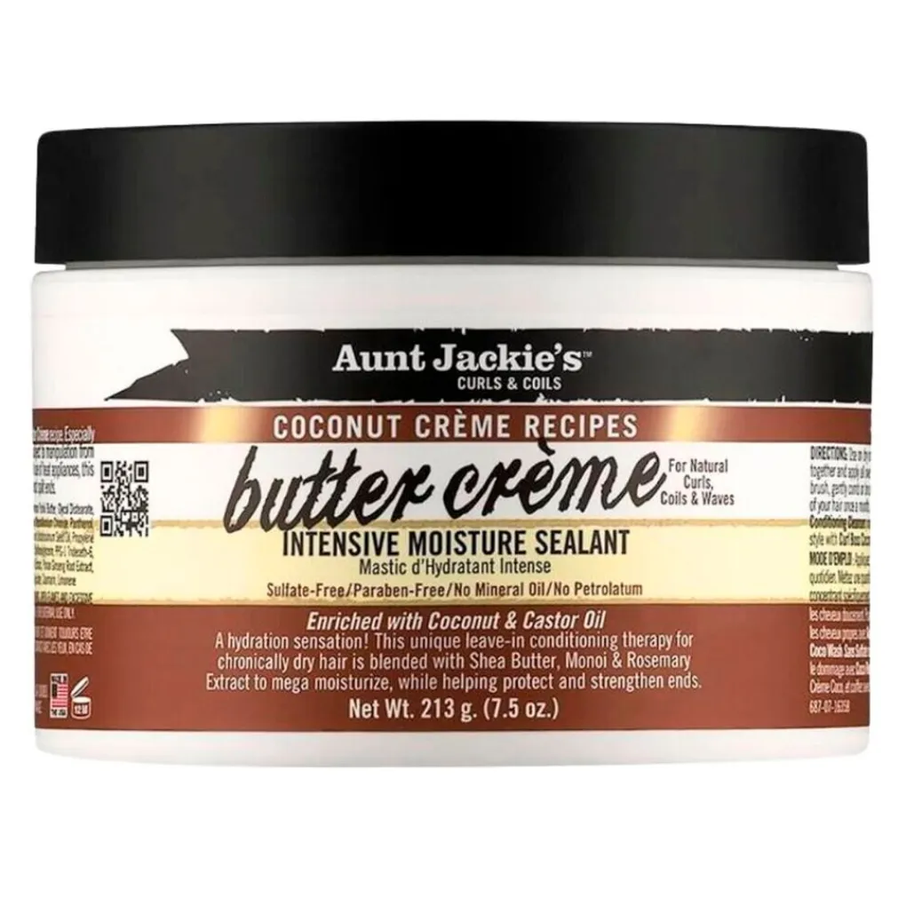 Aunt Jackie's Krullenverzorging>Curls & Coils Coconut Crème Recipes Butter Crème Intensive Moisture Sealant