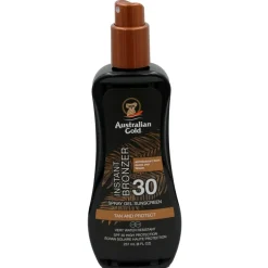 Australian Gold Zonnebrand>Instant Bronzer SPF30 Zonnebrand Spray Gel