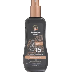 Australian Gold Zonnebrand>Instant Bronzer SPF15 Zonnebrand Spray Gel