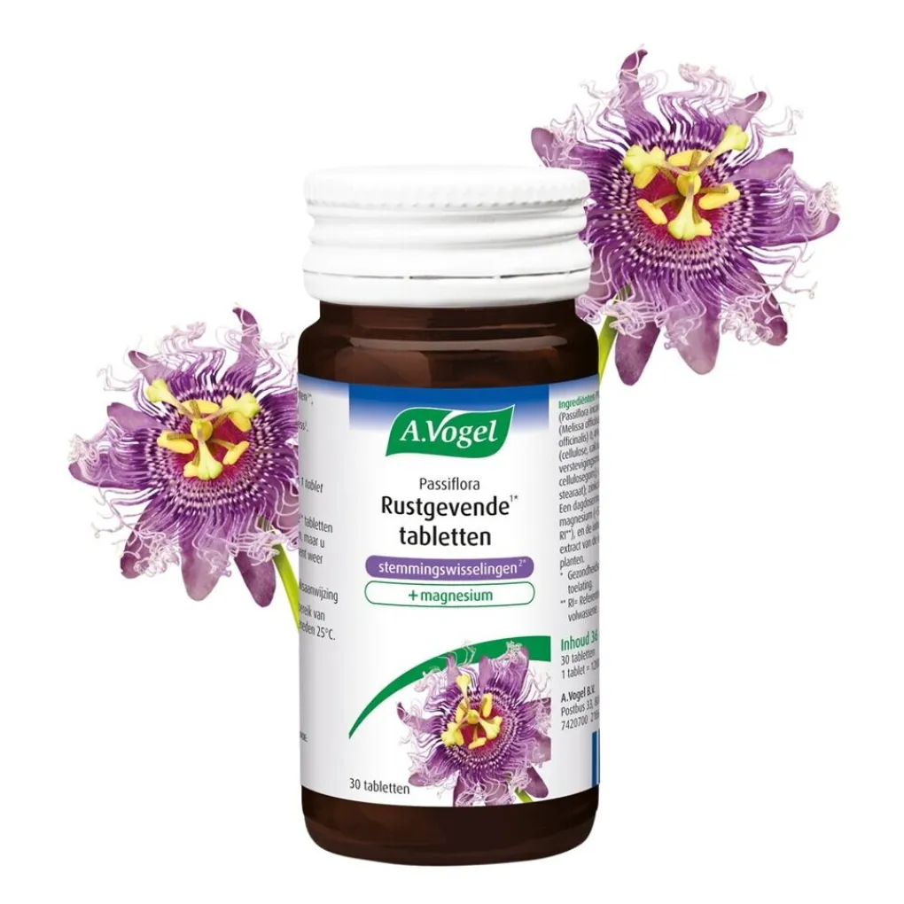 A.Vogel Natuurlijke Supplementen|Rust En Ontspanning>Passiflora Stemmingswisselingen2* Rustgevende1* Tabletten