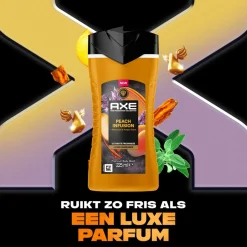 Axe Fine Fragrance Douchegel>Peach Infusion Douchegel