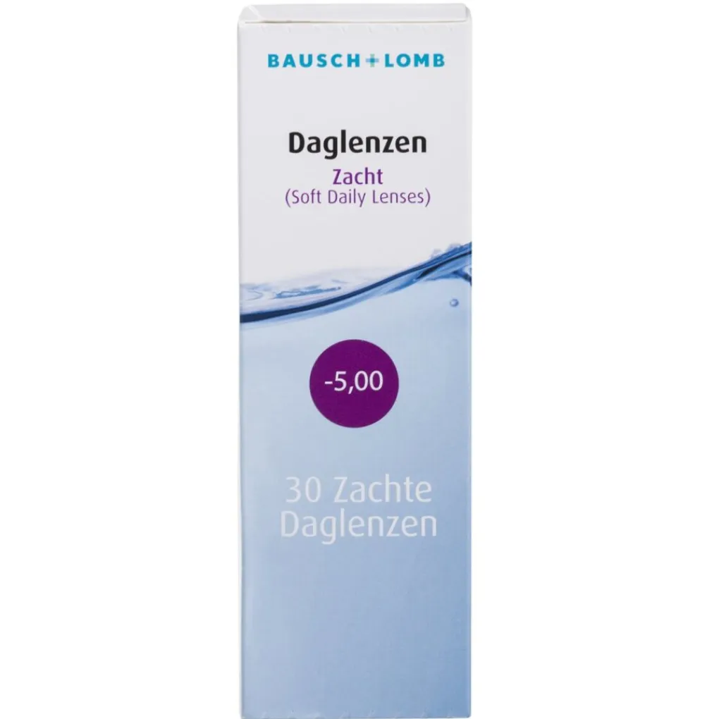 Bausch & Lomb Lenzen>-5.00 Zachte Daglenzen