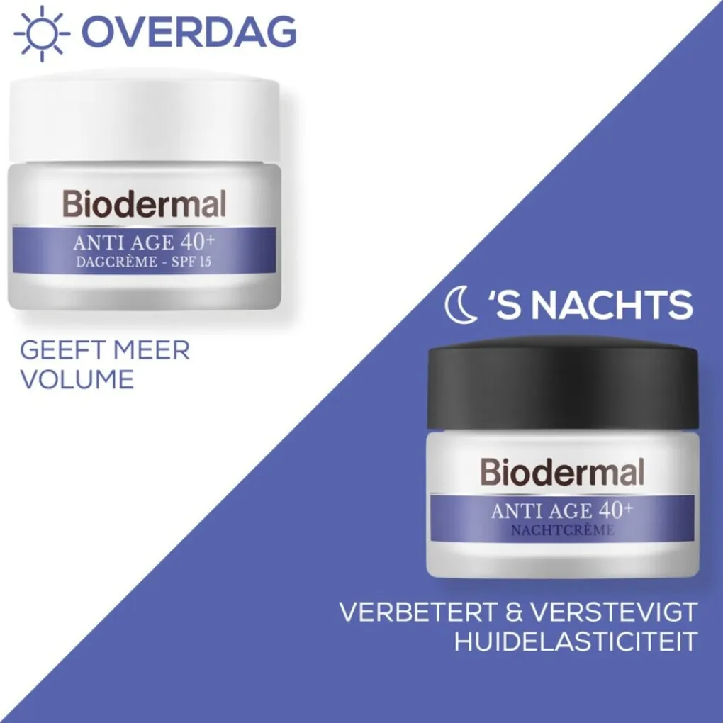 Biodermal Nachtcreme>Anti Age 40+ Nachtcrème