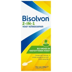 Bisolvon Luchtwegen>2-In-1 Hoestdrank voor Volwassenen