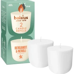 Bolsius Kaarsen>Clean Light Bergamot & Neroli Navulling