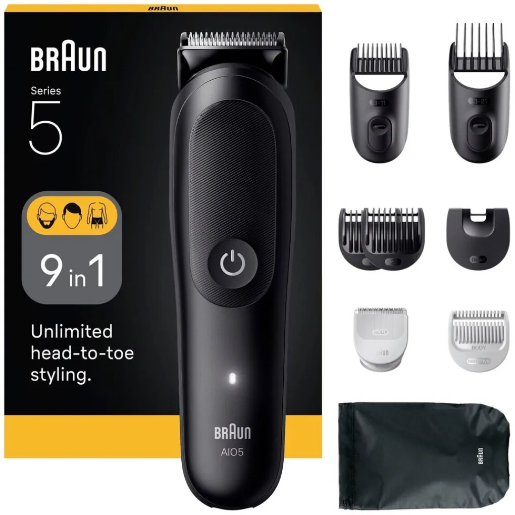 Heren Braun Multigroomers>Series 5 MGK5540 9-in-1 Verzorgingsset