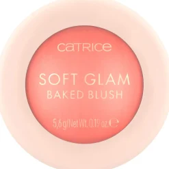 Catrice Blush>030 Cheeky Coral Soft Glam Baked Blush