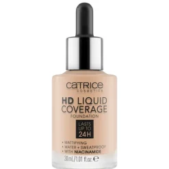 Catrice Foundation>HD 030 Sand Beige Liquid Coverage Foundation
