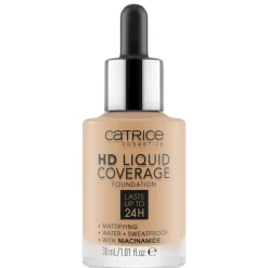 Catrice Foundation>HD Liquid Coverage 032 Nude Beige Foundation