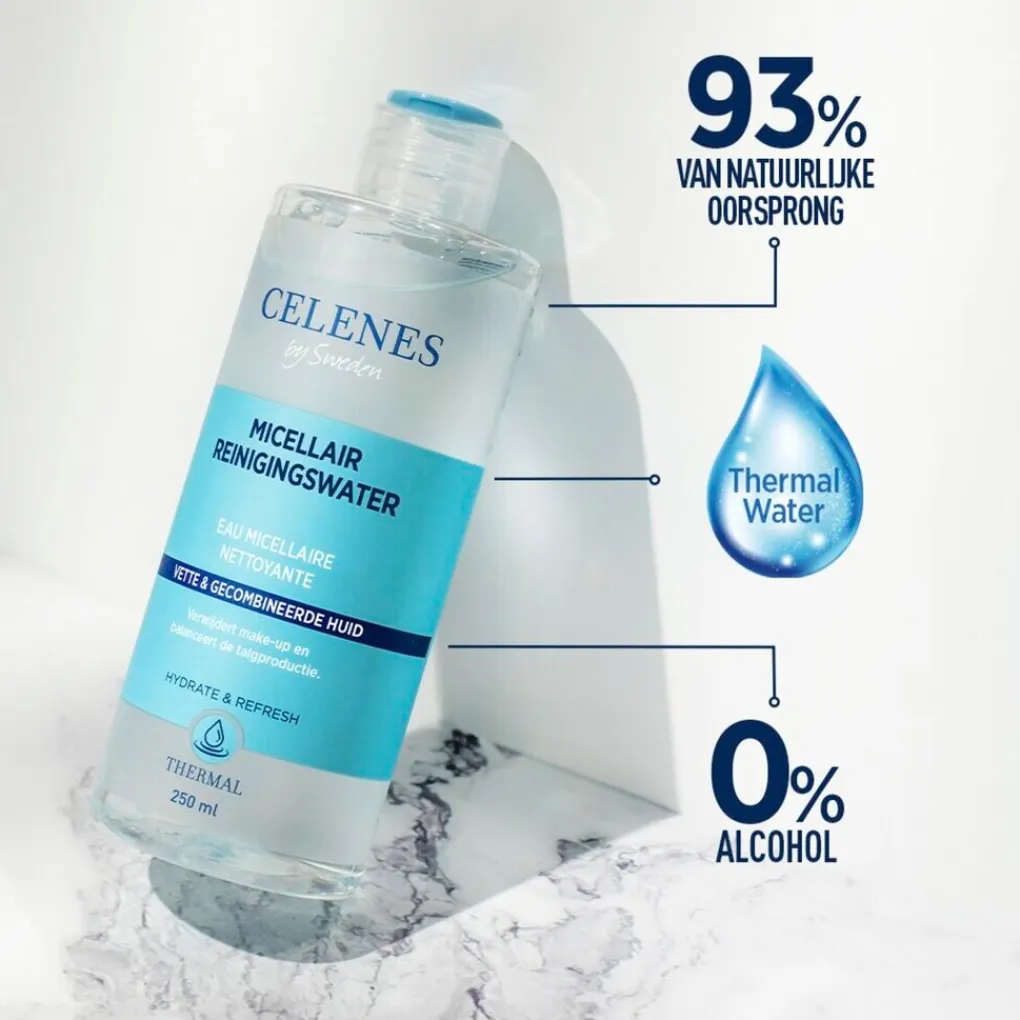 CELENES BY SWEDEN Gezichtsreiniging>Micellair Reinigingswater