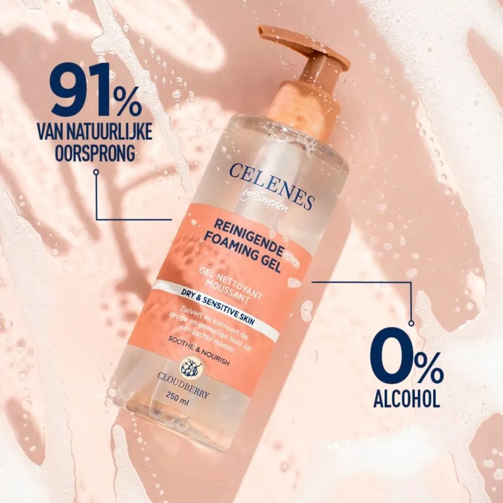 CELENES BY SWEDEN Gezichtsreiniging>Reinigende Foaming Gel
