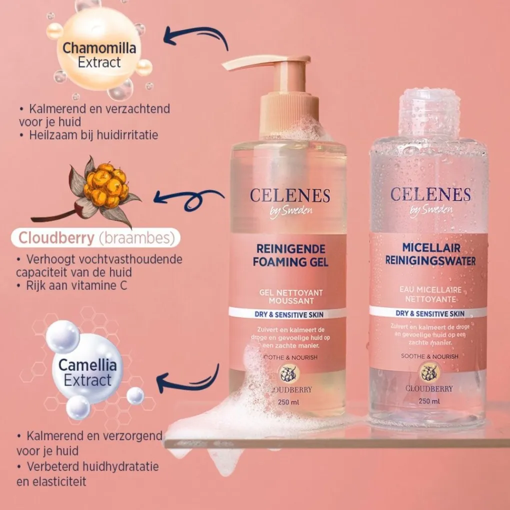 CELENES BY SWEDEN Gezichtsreiniging>Reinigende Foaming Gel