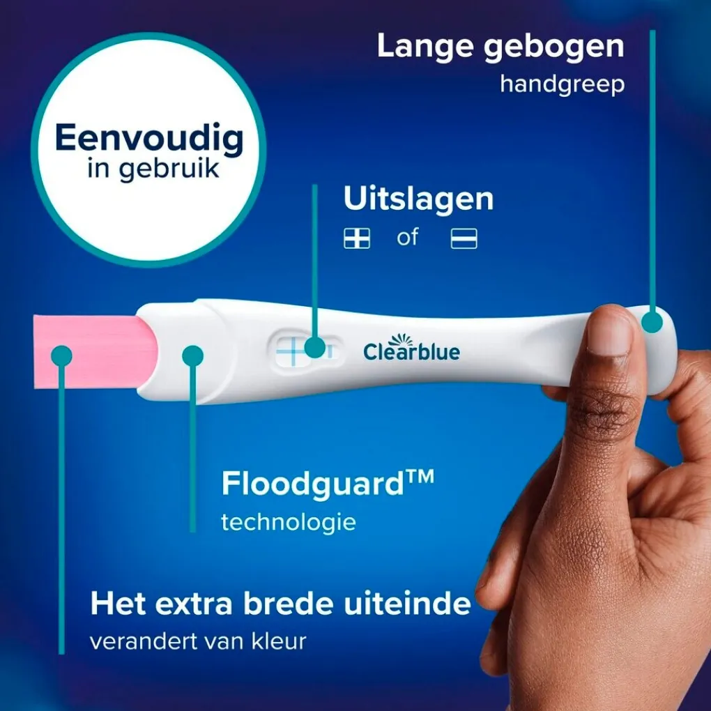 Clearblue Zelftesten>Snelle Detectie Zwangerschapstest