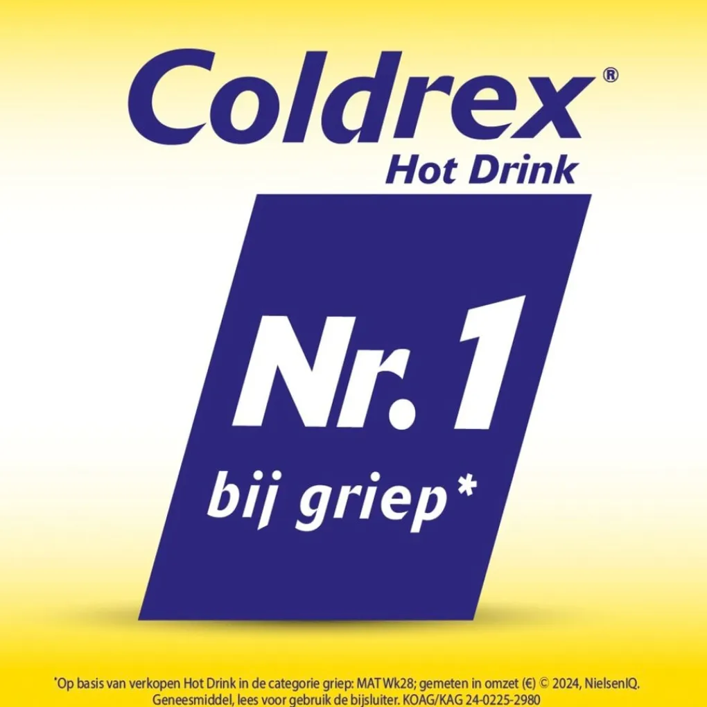 Hot Coldrex Pijn>Coldrex Hot Drink 500mg Poeder voor Drank