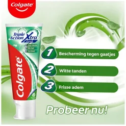 Colgate Tandpasta>Triple Action Xtra Fresh Tandpasta