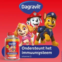 Dagravit Vitamines>Kids Multivitaminen Paw Patrol Gummies