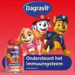 Dagravit Vitamines>Kids Multivitaminen Paw Patrol Gummies
