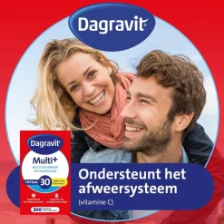 Dagravit Vitamines>Totaal 30 Multivitaminen en Mineralen Dragees