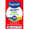 Dagravit Vitamines>Totaal 30 Vitaal 60+ Multivitaminen Tabletten