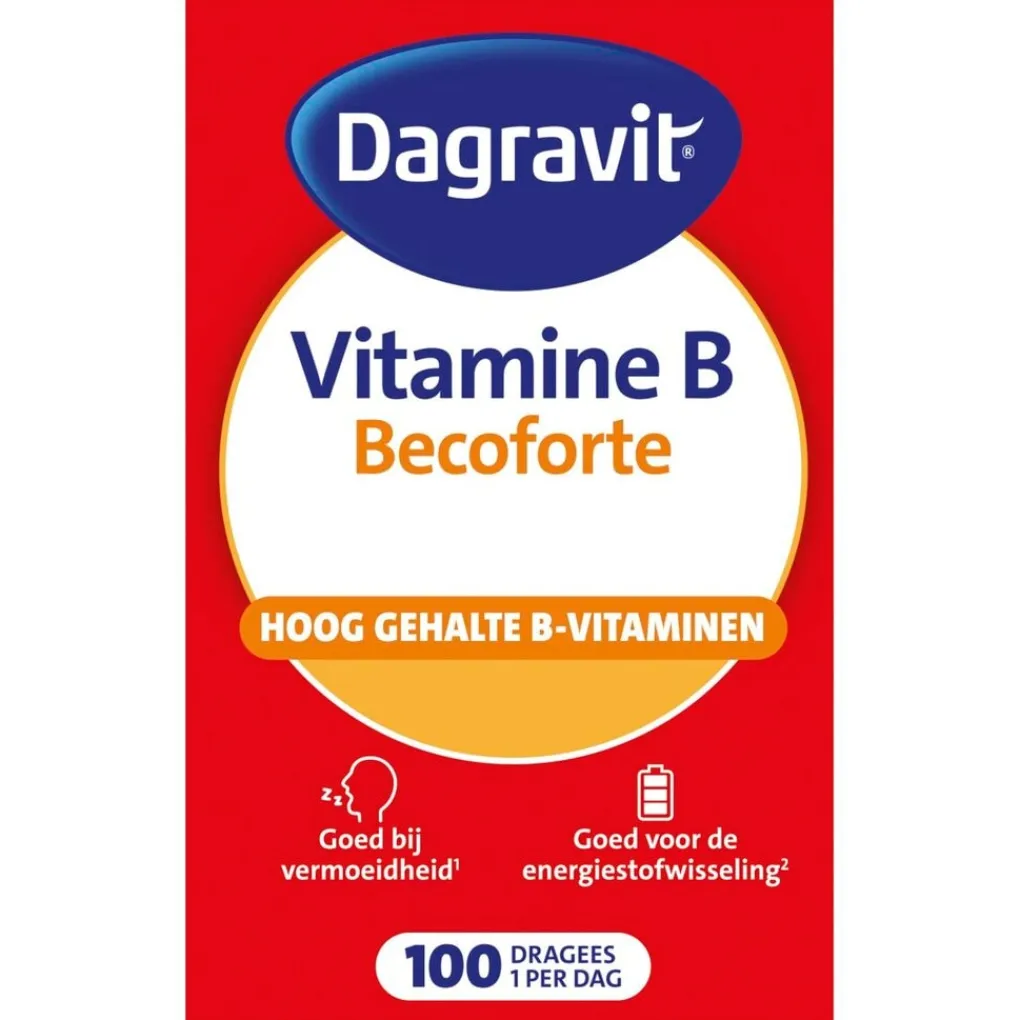Dagravit Vitamines>Vitamine B Becoforte Dragees