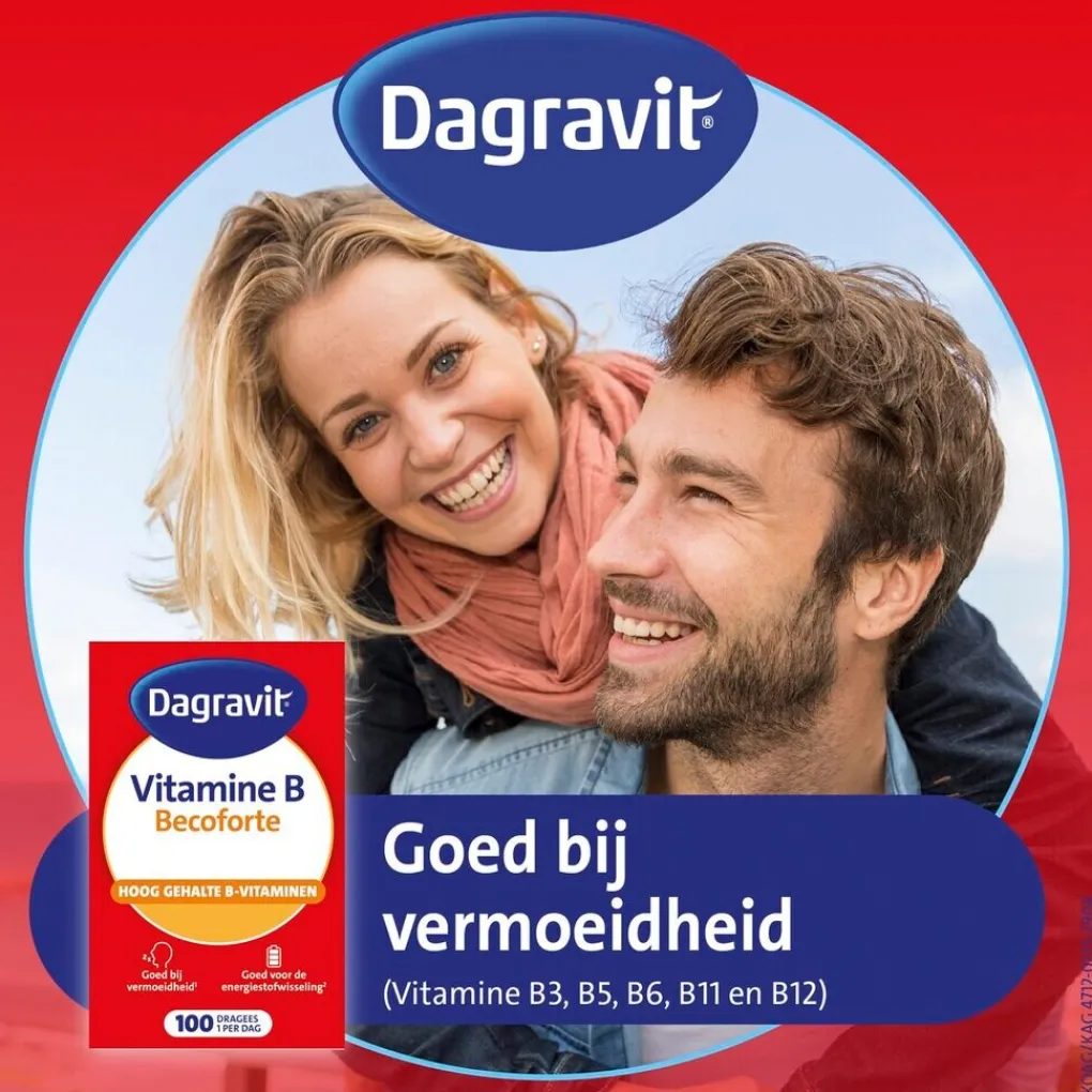 Dagravit Vitamines>Vitamine B Becoforte Dragees
