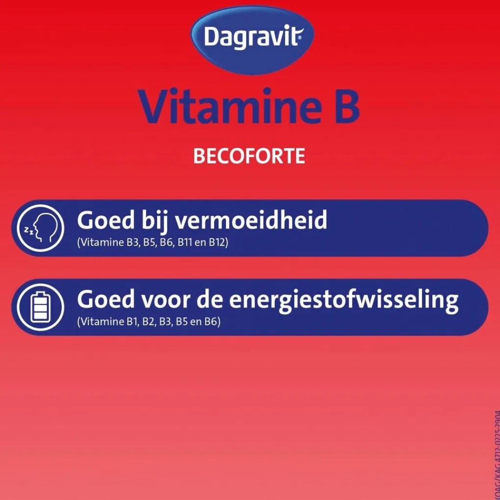 Dagravit Vitamines>Vitamine B Becoforte Dragees