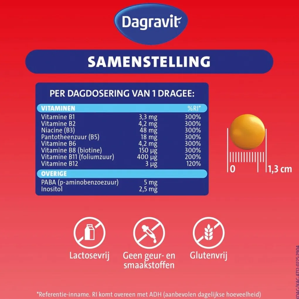 Dagravit Vitamines>Vitamine B Becoforte Dragees