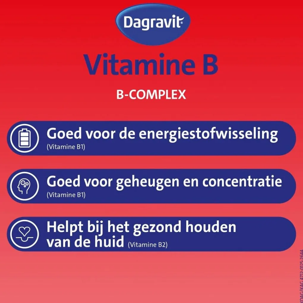 Dagravit Vitamines>Vitamine B-Complex Dragees