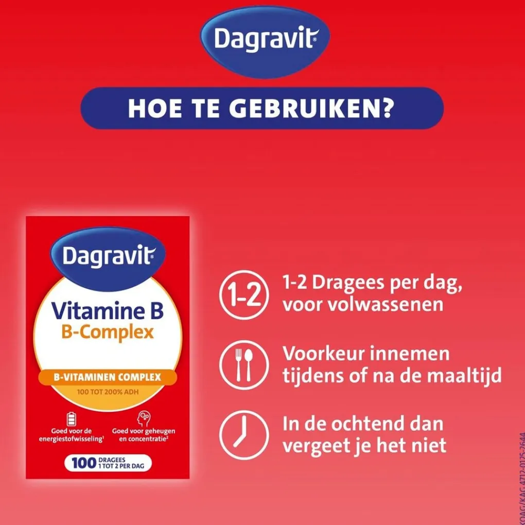 Dagravit Vitamines>Vitamine B-Complex Dragees