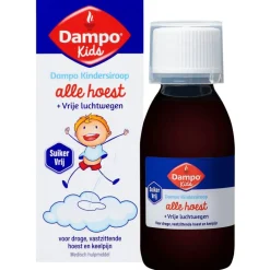 Dampo Luchtwegen>Alle Hoest + Vrije Luchtwegen Suikervrije Kindersiroop