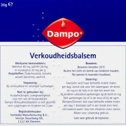 Dampo Luchtwegen>Verkoudheidsbalsem
