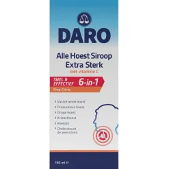 Daro Luchtwegen>Extra Sterk Alle Hoest Siroop met Vitamine C