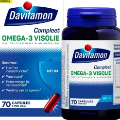 Davitamon Visolie|Omega 3>Compleet Omega-3 Visolie Capsules
