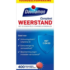 Davitamon Weerstand En Of Energie|Vitamines>Compleet Weerstand Dragees