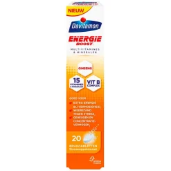 Davitamon Vitamines|Weerstand En Of Energie>Energie Boost¹ Ginseng Bruistabletten