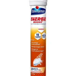 Davitamon Vitamines|Weerstand En Of Energie>Energie Boost¹ Ginseng Bruistabletten