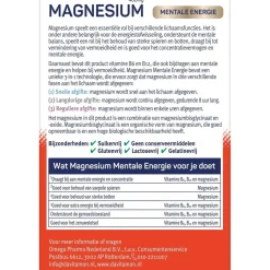 Davitamon Weerstand En Of Energie|Mineralen>400mg Magnesium Mentale Energie Tabletten