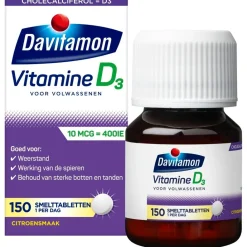 Davitamon Vitamines>Vitamine D Smelttabletten