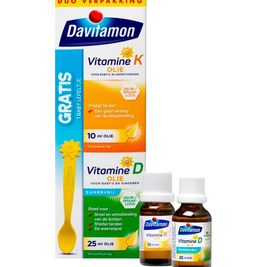 Davitamon Botten En Gewrichten|Vitamines>Vitamine K en D Olie