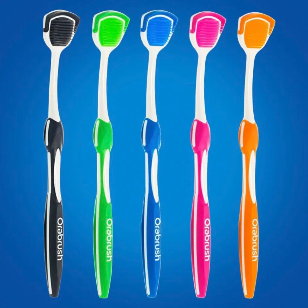 Dentek Tongreinigers>Orabrush 2-in-1 Tongreiniger