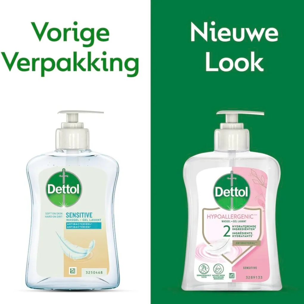 Dettol Handzeep>Antibacteriële Wasgel voor Gevoelige Huid