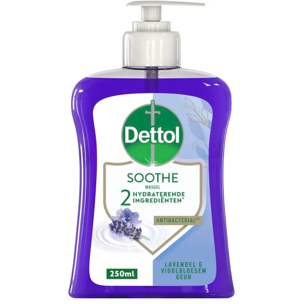 Dettol Handzeep>Lavendel Antibacteriële Wasgel