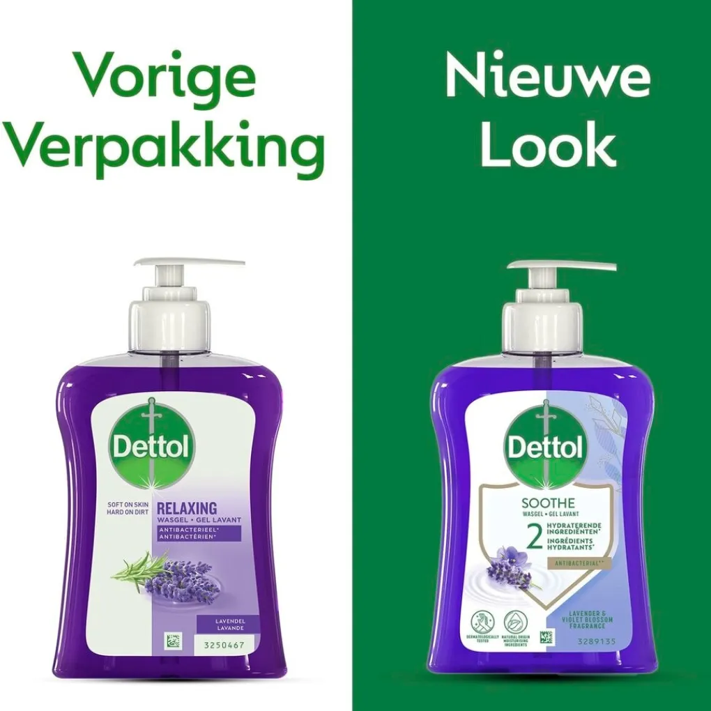 Dettol Handzeep>Lavendel Antibacteriële Wasgel