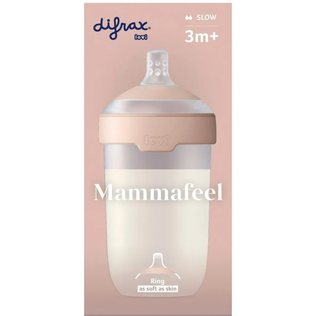 Difrax Babyflesjes>Lovi Mammafeel Fles