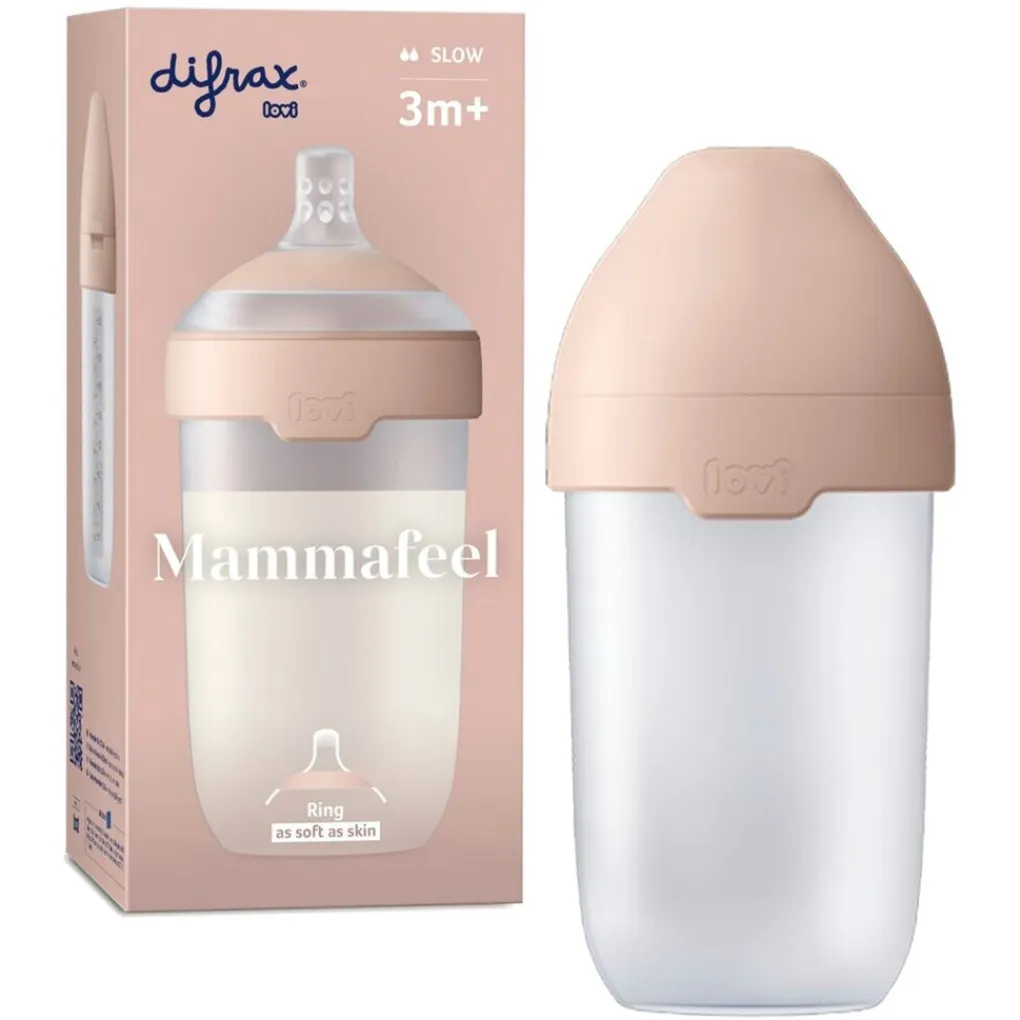 Difrax Babyflesjes>Lovi Mammafeel Fles